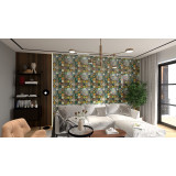 Verde  - kolorowy patchwork z płytek meksykańskich- 30 sztuk