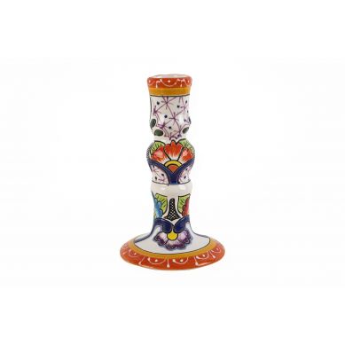 Candelero - meksykański ceramiczny świecznik