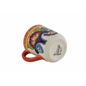 Kubek kafetri - kubek ceramiczny, ręcznie robiony