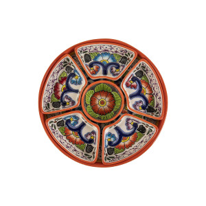 Botanero - 7 częsciowy ceramiczny półmisek na przekąski