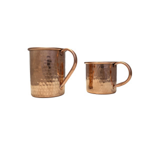 Taza chica - miedziany kubek mały