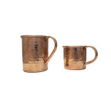 Taza chica - miedziany kubek mały