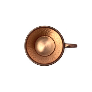 Taza - kubek miedziany wysoki