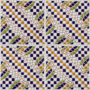 Rifet - płytki ceramiczne z wzorem marokańskim 15x15 cm, 0,5 m2 w opakowaniu