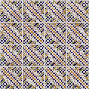 Rifet - płytki ceramiczne z wzorem marokańskim 15x15 cm, 0,5 m2 w opakowaniu