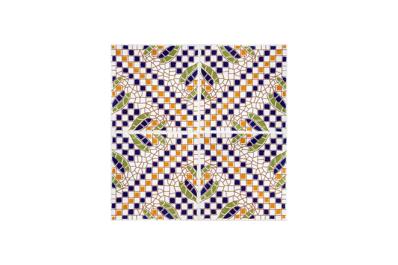 Rifet - płytki ceramiczne z wzorem marokańskim 15x15 cm, 0,5 m2 w opakowaniu