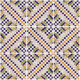 Rifet - płytki ceramiczne z wzorem marokańskim 15x15 cm, 0,5 m2 w opakowaniu