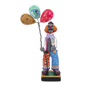 Payaso - Figurka klaun rękodzieło z Meksyku, wys. 26 cm