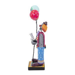 Payaso - Figurka klaun rękodzieło z Meksyku, wys. 26 cm