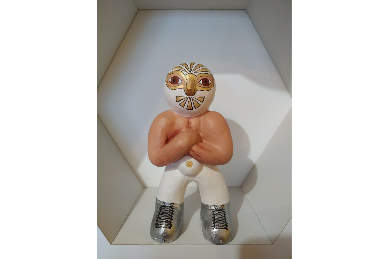 Luchador - zawodnik wrestlingu z Meksyku - wys. 15 cm