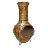 Los Humeros- gliniany kominek Chimenea