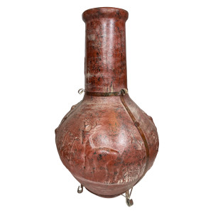 Parícutin - gliniany kominek ogrodowy Chimenea