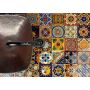 Girasol - meksykański patchwork z płytek Talavera - 30 sztuk
