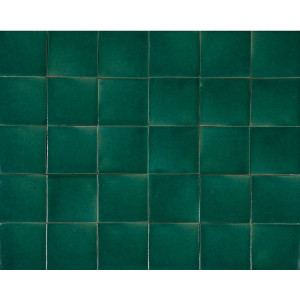 Verde Rana zielona - Płytki jednokolorowe Talavera