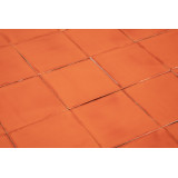 Naranja Deslavado pomarańczowa - płytki jednokolorowe Talavera