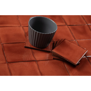 Terracota Deslavado rdzawa - Płytki jednokolorowe Talavera - 90 sztuk