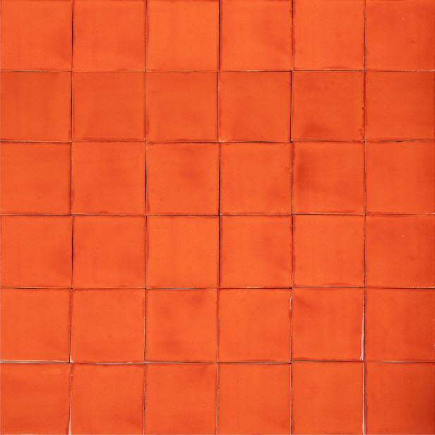 Naranja Deslavado pomarańczowa - płytki jednokolorowe Talavera