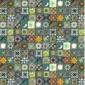 Verdicino - Płytki meksykańskie 5x5 - 60 sztuk