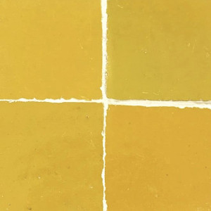 Mango Zellige - żółta płytka zellige