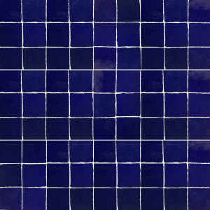 Blackcurrant Zellige - ciemnogranatowe płytki zellige