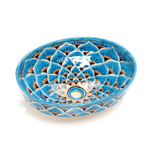 Brisa - Umywalka  ceramiczna nablatowa
