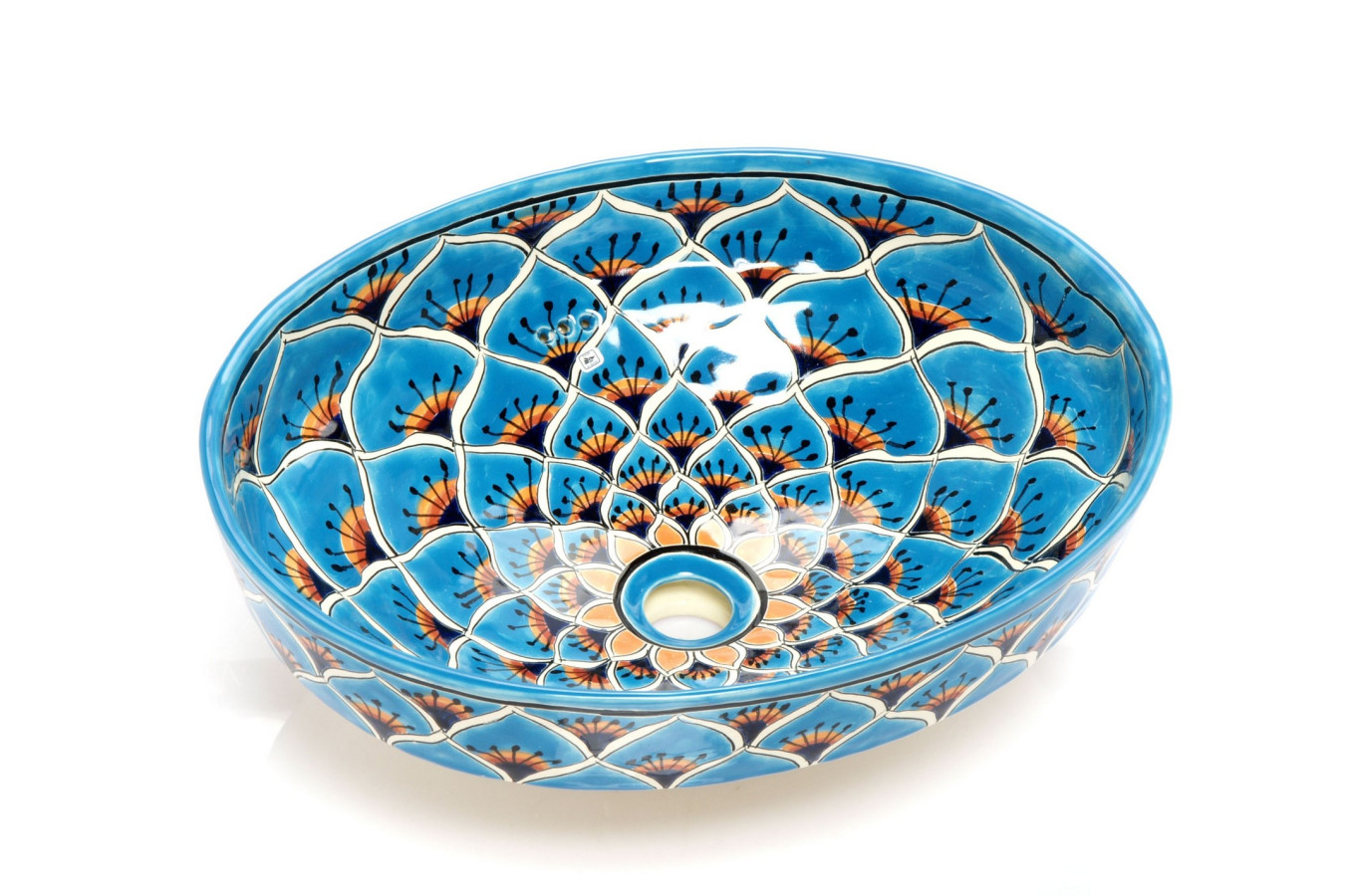 Brisa - Umywalka  ceramiczna nablatowa