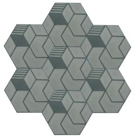 Alfredo - heksagonalne płytki cementowe