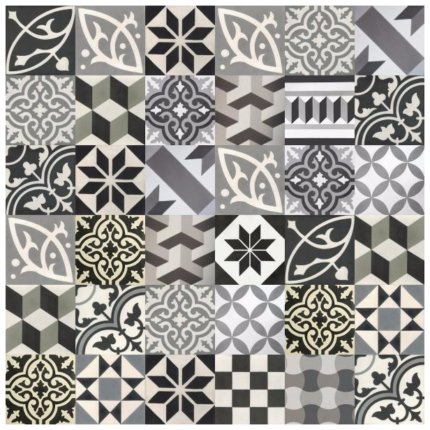 Patchwork - hiszpańskie płytki cementowe