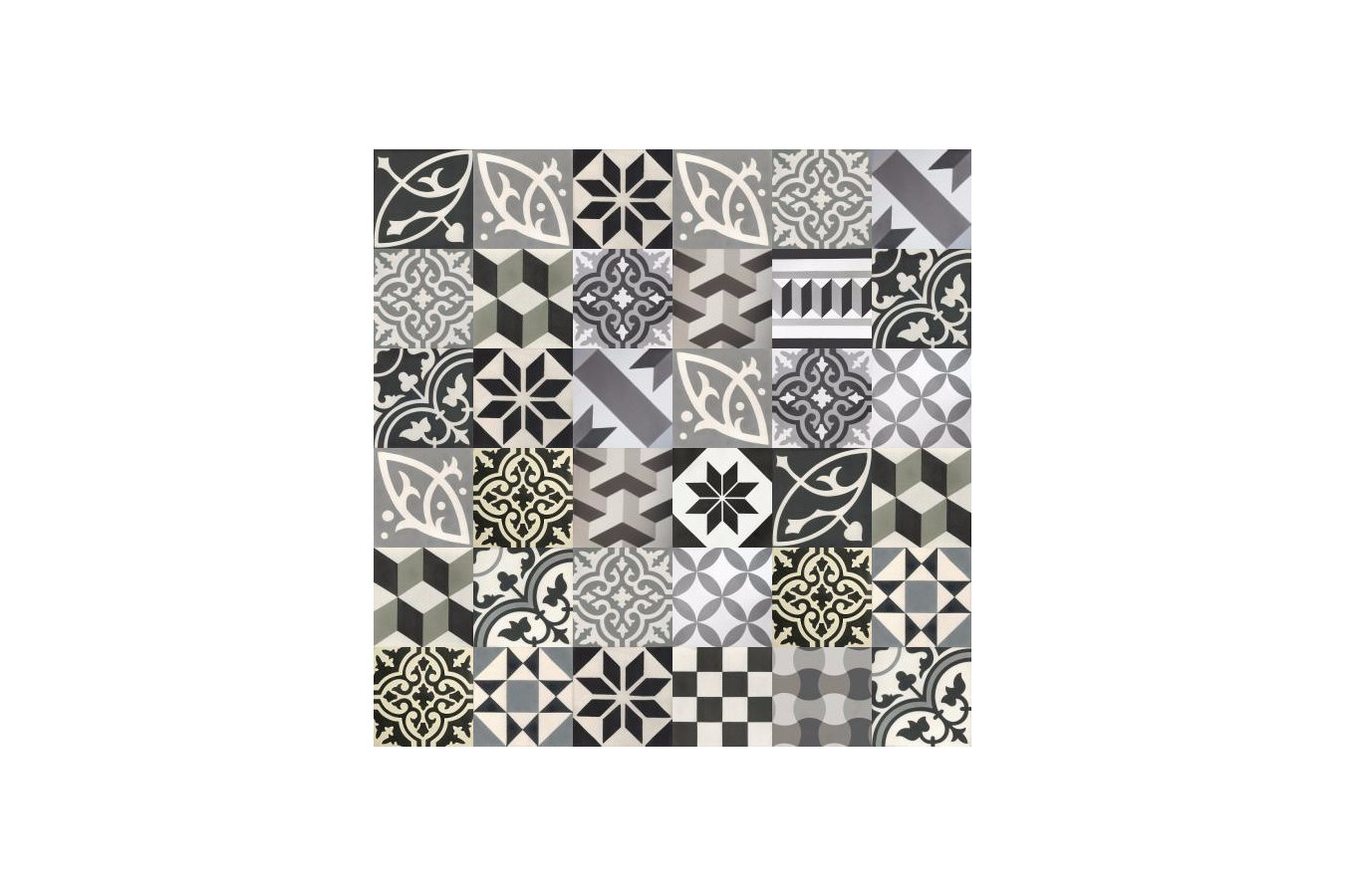 Patchwork - hiszpańskie płytki cementowe