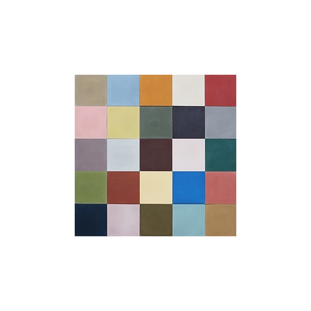 Patchwork płytki cementowe jednobarwne