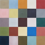 Patchwork płytki cementowe jednobarwne