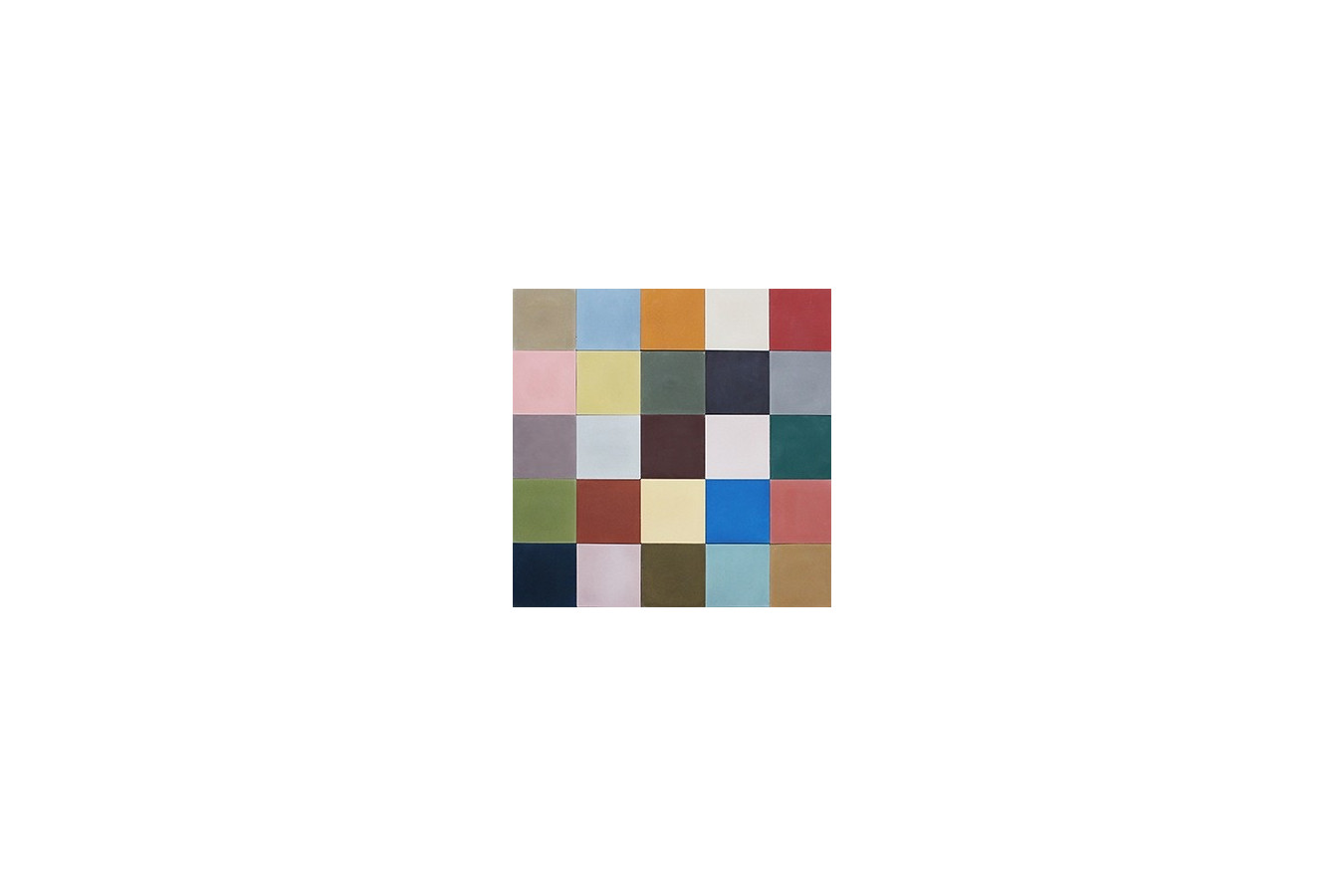 Patchwork płytki cementowe jednobarwne